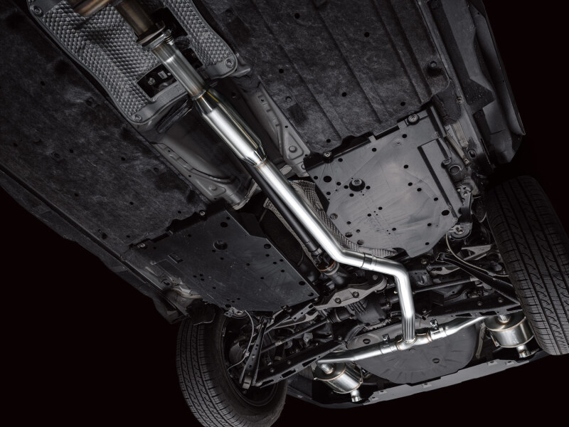 Subaru Outback Performance Exhaust - Dual - AWE Tuning - 0FG Catback with Dual BashGuards - `20-`25